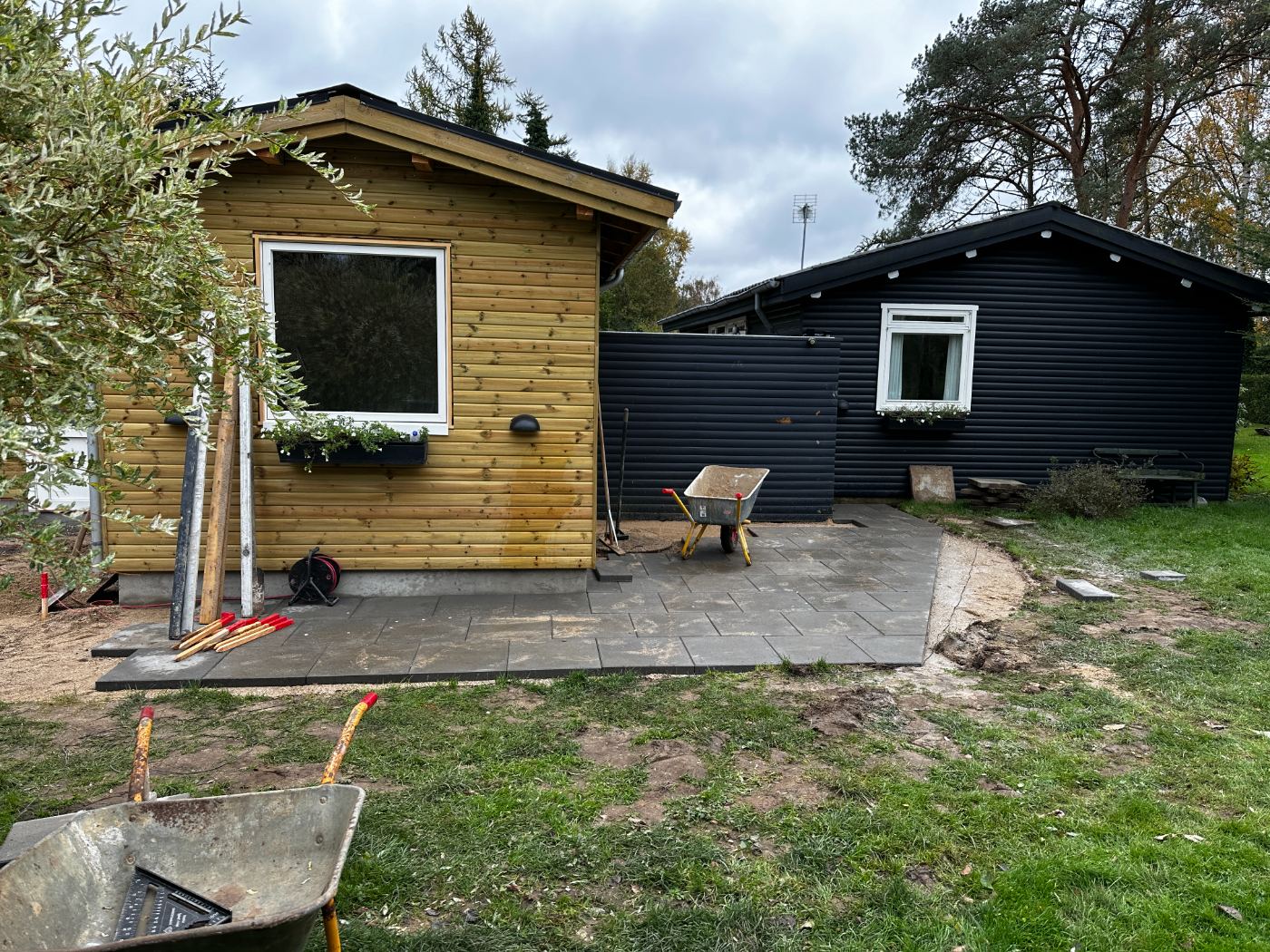 Terrasse og flisebelægning — Gilleleje